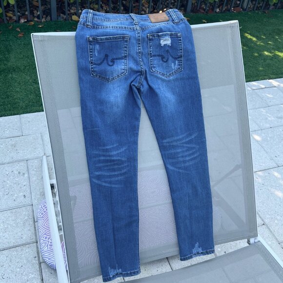 AG Adriano Goldschmied Girls Kids Skinny Jeans size 10 - Picture 4 of 6